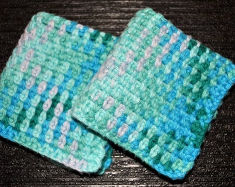 Crochet Cotton Washcloth 2 pack