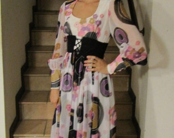 70 's psychedelic dress