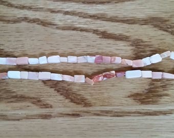 Mexican fire opal beads