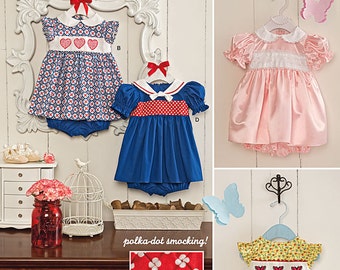 Simplicity Pattern 1205 Babies' Dress and Panties