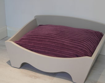 Small Box Bed with Cushion