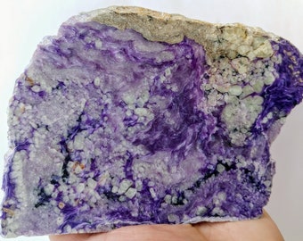 Large natural Charoite stone - 771 g.