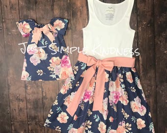 Mommy and Me Dress, Mommy and Me Outfits, Mother Daughter Matching dress, mommy and me, mother daughter dress, Girls summer dresses, match
