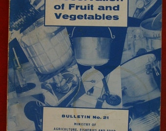 Domestic Presvervation of fruits and vegetables