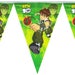 Ben 10 Garland pennant - 1 piece. Paper Garland pennant Ben 10 for children's party, birthday, holiday. Ben 10 party.