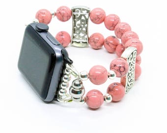 Pinks Apple Watch band - 38MM - 42MM - Apple Watch Bands - Apple Watch Band Women