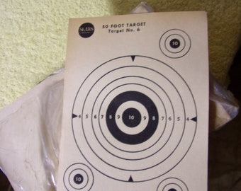 Vintage Sears & Roebuck #6 50' Paper Targets