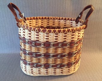 Handwoven Bucket Basket