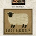 Sheep | Wool | Primitive | Cross Stitch Chart | Downloadable PDF | EPattern | Needlework | DIY | Crafts | Got Wool? | XS019