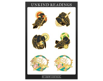 Two (2) Unkind Readings Sticker Sheets