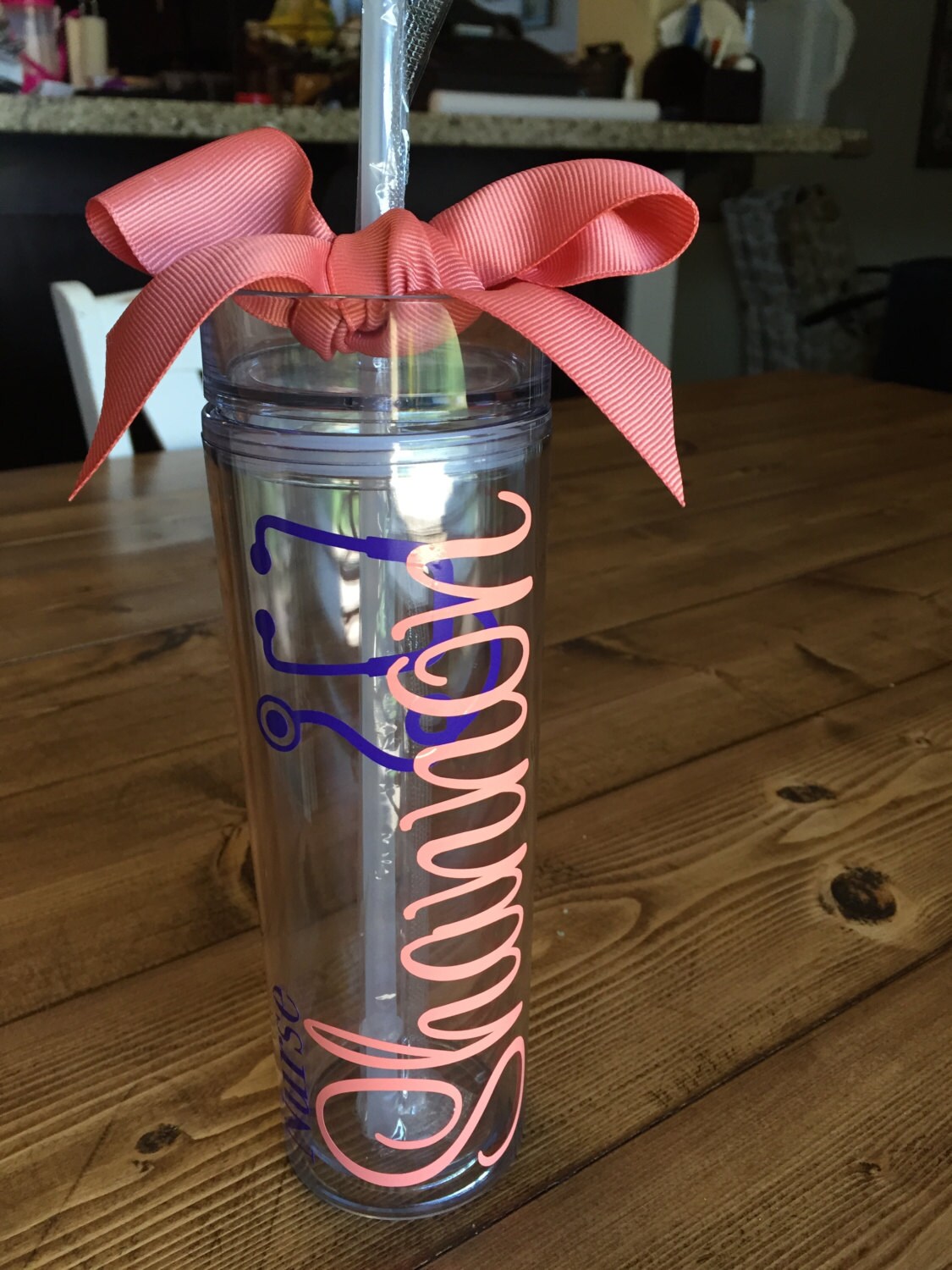 Personalized Doctor Tumbler Nurse Tumbler Stethoscope