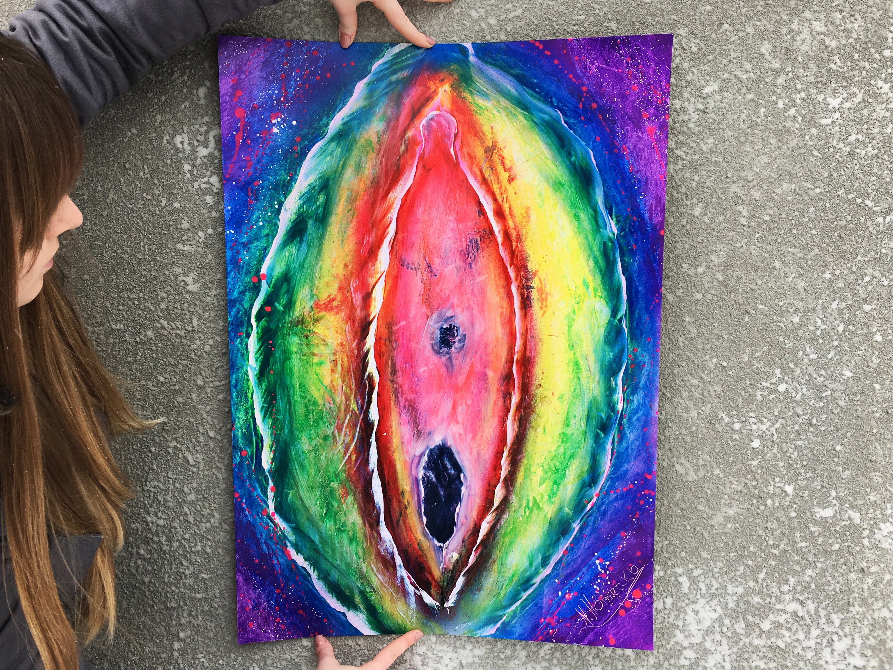 Painting On Pussy