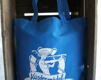 Coastal Girl Büddel bag, beach bag, shopping bag
