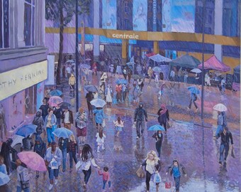 Rain Dance, Print 20X16"