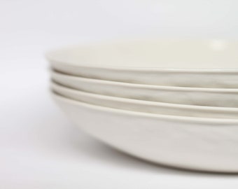 organic pasta bowl - porcelain (milk colour)