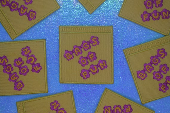 Bags of Fun Iron on Patch