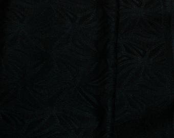 Vintage Japanese Silk Kimono Fabric Abstact Diamond