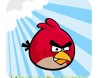 Angry Birds Printable Birthday Party Banner