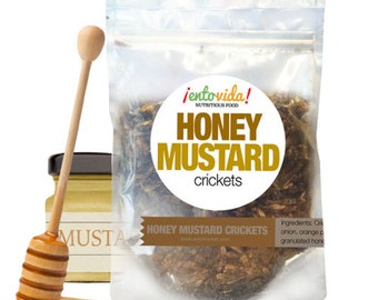 Edible Insects | Honey Mustard Crickets