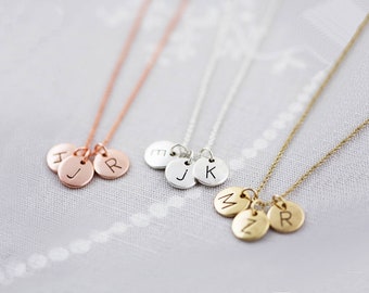 Personalized Gift for women Personalized Initial Necklace Letter Necklace for women gift for her
