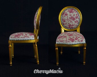 Louis XVI Chair miniature 1:6