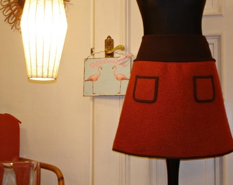 Walking rock terracotta women ladies rock winter rock winter wool skirt skirt wool skirt