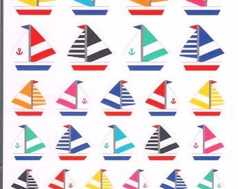 Yacht Stickers - Mind Wave Stickers - Reference F006F270