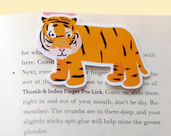 Tiger Magnetic Bookmark (Jumbo)