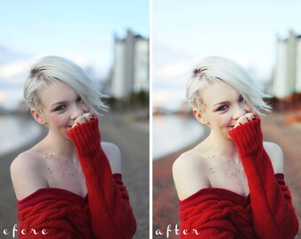 Golden Grass - Photoshop CS3+ Action | Golden Hour, Afternoon, Portrait Retouching
