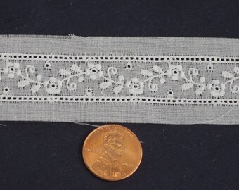 Heirloom Embroidered Lace Insertion, French Heirloom Sewing, Lingerie Sewing
