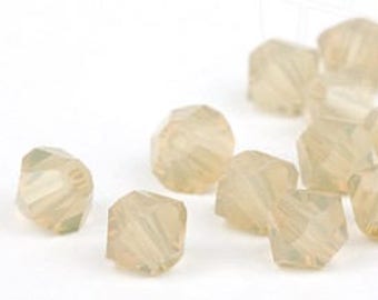 Swarovski 4mm Bicone - Sand Opal - Pack 20