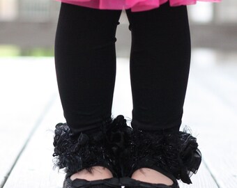 Girls Black Stockings Tights