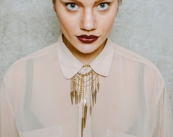 3-Way Adjustable Spiked Necklace