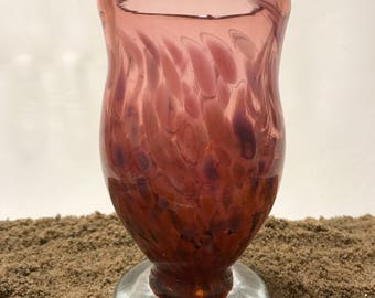 Hand Blown Glass Goblet