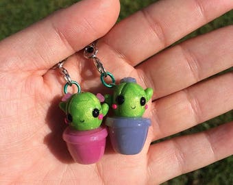 Uv Color changing Cactus Charms