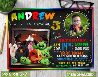 Angry Birds Birthday, Angry Birds Invitation, Angry Birds Party, Angry Birds Printables, Angry Birds Birthday Invitation, Angry Birds invite