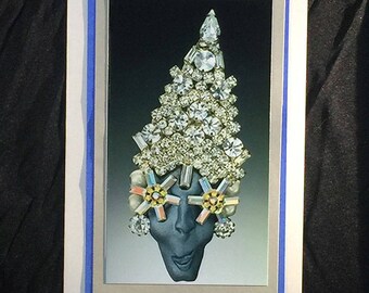 blank notecard - Mrs.Claus #2