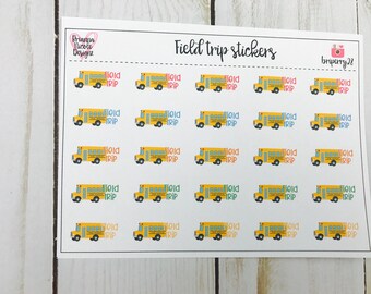 Field trip stickers