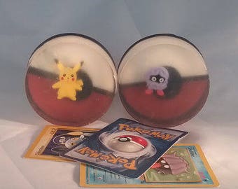 Pokemon Soap, Natural Goat Milk, Toy Soap, Children's Soap Collectible