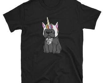 Funny Unicorn French Bulldog T-Shirt, Cute French Bulldog Gifts, Frenchie Dog Shirt