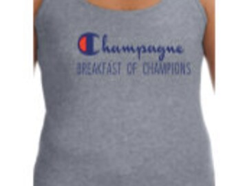 Champagne breakfast of champions