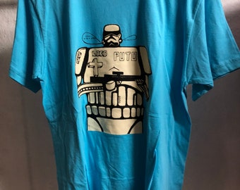 Adult (Medium) - Turquoise : Date Farmers T-Shirt (1091)