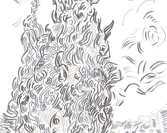 Van Gogh Inspired Original Art