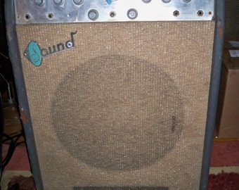 Lowest Price Ever! Vintage Working 1960's Sound Electronics Corp. X305 Tube guitar Amp
