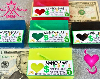 Mystery Money Soap, Money soap, Teen boy gift, Stocking Stuffer, Money gift, Handmade soap, Gifts for teens, gift for him,Real cash gift