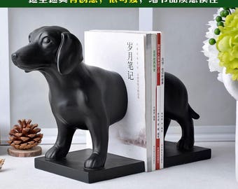 A dog runs into your books.