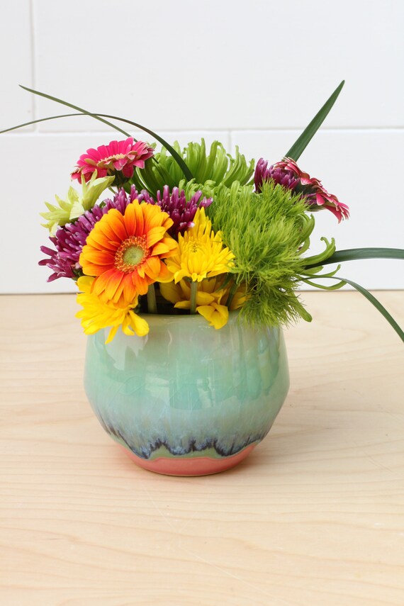coastal bud vase // coastal decor // boho vase // small flower vase