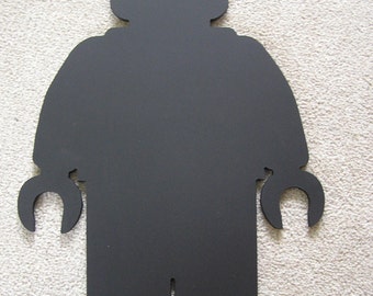 Lego Man Minifigure Blackboard/Chalkboard