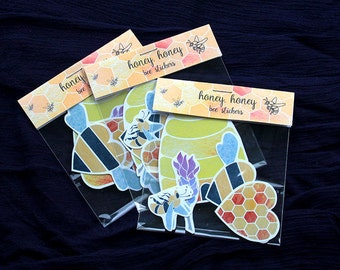 Honey Honey Bee Stickers