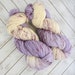 Deceivingly Delicate - Hand Dyed Sock Yarn Heavy Fingering Weight 100g Skein 462yds PlumpleBee Base 75/25 Superwash Merino/Nylon